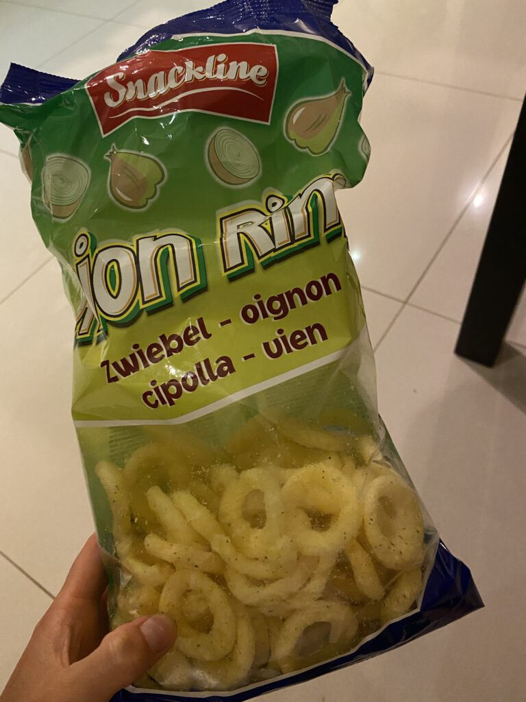 Review - Onion Rings Chips - Liflaflianne